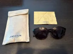 JINS & SUN ラウンド型 サングラス