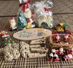 クリスマス オーナメント 雑貨 まとめ売り　Xmas 小物　サンタクロース　天使