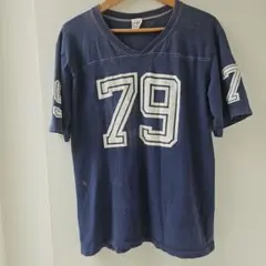 80s フットボールTシャツ☆ビンテージ