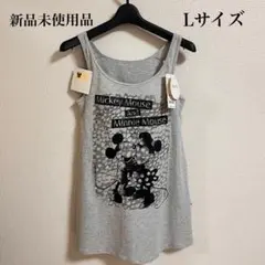 新品タグ付き ユニクロ ブラトップ ミッキーマウス ミニーマウス Lサイズ