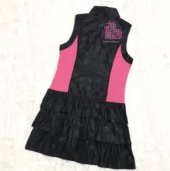 美品♪ビバハート リプリエ ワンピース フリル ノースリーブ M