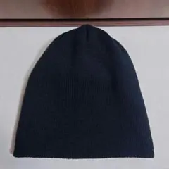 【日本製】黒ニット帽 ビーニー スノーボード スキー