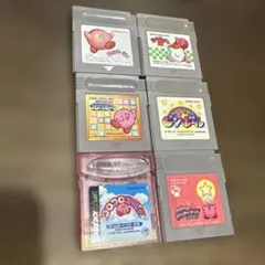 星のカービィ ゲームボーイ　6本set 動作ok