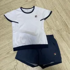 フィラ　テニス　ウェア　コーデ　上下セット　セットアップ　Mサイズ