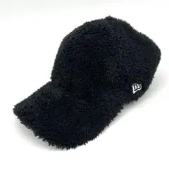 NEW ERA ニューエラ ボア キャップ 刺繍ロゴ ブラック