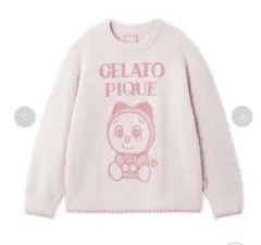 ジェラートピケ ベビモコジャガードプルオーバー ドラミちゃん