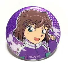 最終値下げ　名探偵コナン　セブン&アイ限定　グリッター缶バッジ　灰原哀