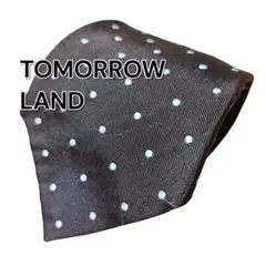【TOMORROW LAND】トゥモローランド　ブラウン系　ドット柄　日本製のサムネイル