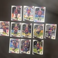 Topps FCバルセロナ 選手カード 11枚セット