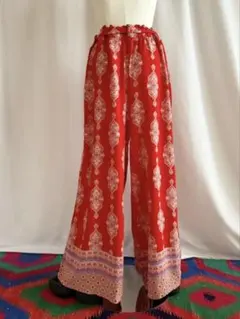古着 ビンテージ 70s 80s レーヨン モロッコ ラフパンツ ユルダボ