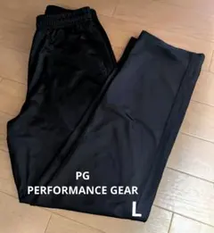 PG PERFORMANCE GEAR メンズジャージパンツ L ブラック
