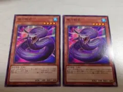 遊戯王　夜刀蛇巳　ノーマル　2枚セット　やとのかみ