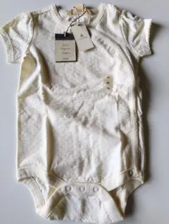 【新品】babyGap オーガニックコットン半袖ロンパース 70cm