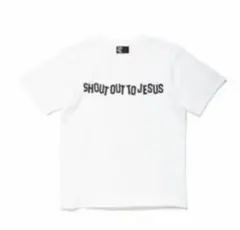 kvibaba SHOUT OUT TO JESUS Tシャツ 白 Lサイズ - メルカリ