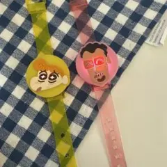 クレヨンしんちゃん 腕時計型おもちゃ 2個セット