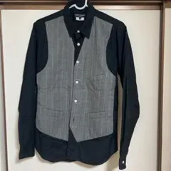 comme des garcons homme plus シャツ ベスト風 XS
