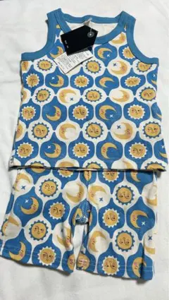 新品☆太陽と月柄☆パジャマ☆セットアップのサムネイル