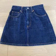SLY JEANS デニムスカート　台形　コットン100% ミニ　Sサイズ