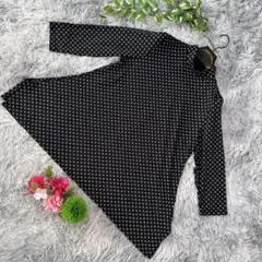 ✨GEORGES RECH✨サイズ40(L) ブラック ハイネック 長袖シャツのサムネイル