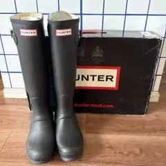 HUNTER レインブーツ ブラック original tallのサムネイル