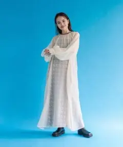 mystic シアーワンピース　キャミワンピースセット