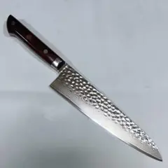 鬼反り切付型 筋引 V金10号 ダマスカス 包丁 22cm 黒檀八角柄 - メルカリ
