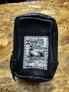 す*蔵様 Langlitz Leathers 黒 レザーポーチ す*蔵様 Langlitz Leathers 黒 レザーポーチ | Mercari