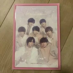 なにわ男子　パンフレット　1stLove