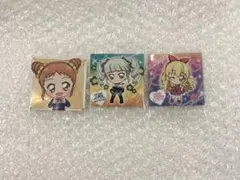 アイカツウエハースステッカー　アイカツシール 3枚セット