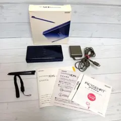 【超美品】Nintendo　DS Lite エナメルネイビー　欠品なし