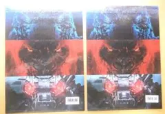 ゴジラVSコング　クリアファイル　２枚セット　非売品　新品未開封