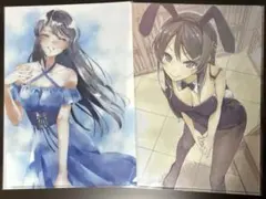 青ブタ クリアファイル 色紙 セット 青春ブタ野郎 - メルカリ