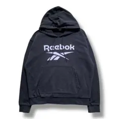 F1698　【即購入OK】　Reebok　パーカー　サイズL　ブラック