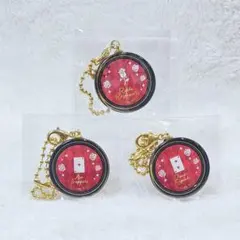 ディズニー　ツイステッドワンダーランド　ガラスチャーム　3種