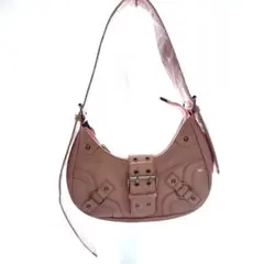 ピンク レザーバッグ 中古