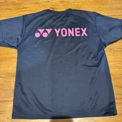 YONEX ネイビーシャツ ユニSS バドミントン ヨネックス