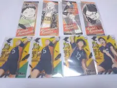 ハイキュー!!　烏野高校　ステッカー　クリアカード