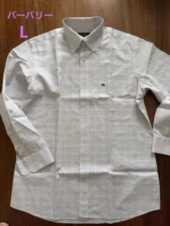 BURBERRY バーバリーロンドン チェック 長袖シャツ L