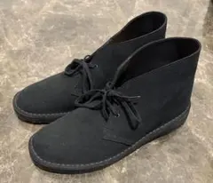 Clarks Originals ブラックスエードブーツ