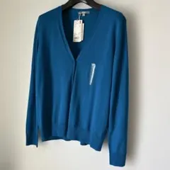 UNIQLO エクストラファインメリノ Vネックカーディガン XL タグ付