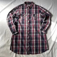 m*n様 希少 00s ネルシャツ チェック グランジ Y2K 平成 大人気 古