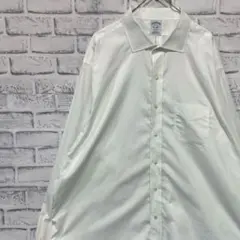 ブルックスブラザーズ長袖シャツ！ホワイト2XL 0420