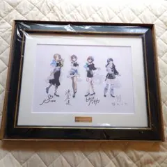シャニマス ノクチル 複製サインつき A4キャラファイングラフ ドコモ
