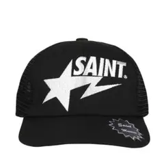 セントマイケル 26SS SAINT ONE MESH CAP BLACK 新品 - メルカリ