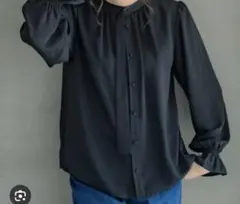 LEPSIM レプシィム 五明祐子 コラボ 2way 長袖 ブラウス L