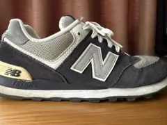 New Balance 574 グレー/ネイビー ニューバランス