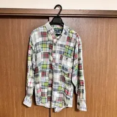 Ralph Lauren ラルフローレン パッチワークシャツ Mサイズ