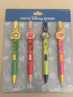 東京ディズニーリゾート シャープペンシル 4本セット 0.5mm