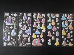 ディズニープリンセス＆アナ雪☆ぷくぷくシール③