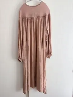 ロングワンピース 長袖